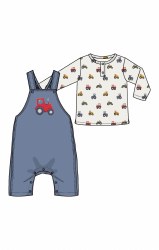 Tractor Overall Set 12-18m