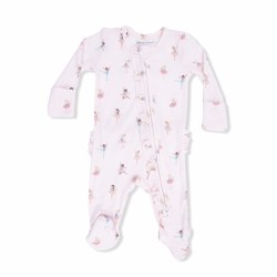 Zipper Footie Ballet 0-3m