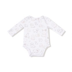 Bodysuit Neutral Pups 0-3m