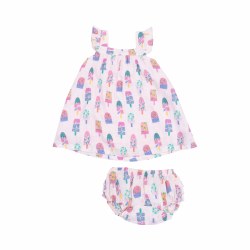 Floral Popcicle Dress 18-24m