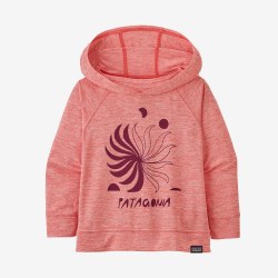 Sun Hoody Coral 3-6m