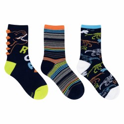 Socks Roaring Dino Crew 5-6.5