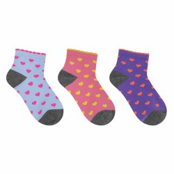 Socks Heart Qtr 5-6.5