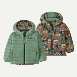 Down Sweater Hoody Owl 3T