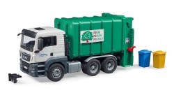 Rear Loading Garbage Truck Gre
