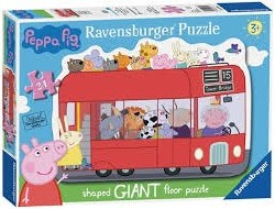 London Bus Peppa Pig 24pc Puzzle