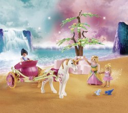 Unicorn Carriage with Pegasus