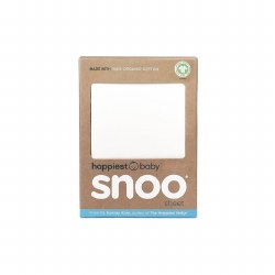 Snoo Fitted Sheet White