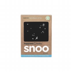 Snoo Fitted Sheet Blackw/ Star