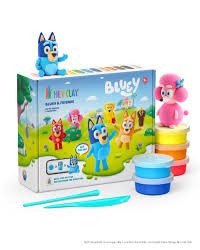 Hey Clay Bluey and Friends