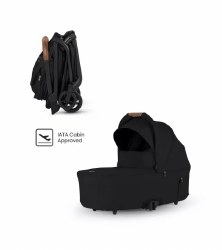 Nia Folding Bassinet Onyx