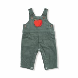 Apple Overall Dark Ivy 6-12m