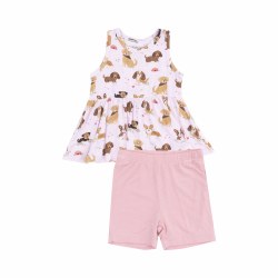 Peplum Tank Set Dogs 6-12m