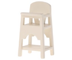 High Chair Off White