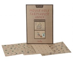 Mousehole Dollhouse Wallpaper