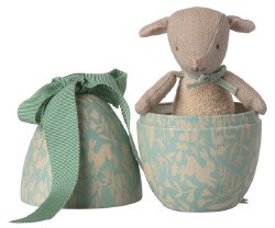 Easter Egg Lamb Dusty Mint