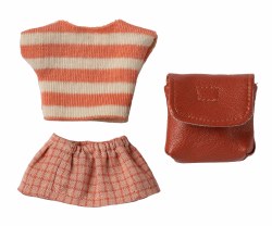 Clothes and Bag Big Sister Coral