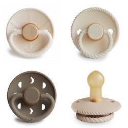 Pacifier Pack Crystal 0-6m