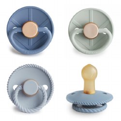 Pacifier Pack Skyline 0-6m