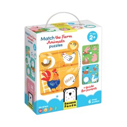 Match the Farm Animals Puzzle