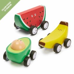 Fruit Fun Pullback Cars