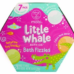 Little Whale Bath Fizzies 7pk