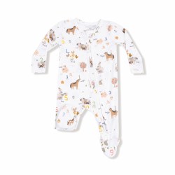 Zipper Footie Chickens 0-3m
