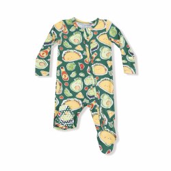 Zipper Footie Tacos 0-3m