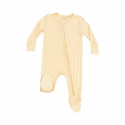 Zipper Footie Stripe Chicks 3-