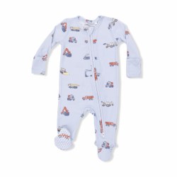 Zipper Footie Construction NB