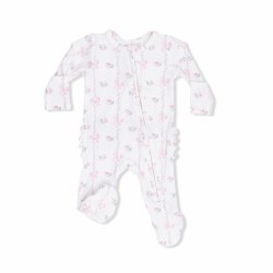 Zipper Footie Dainty 0-3m