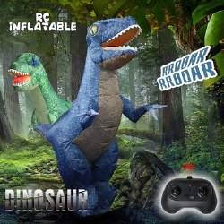 Remote Control Dinosaure Blue