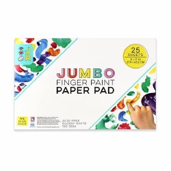 Jr Fingerpaint Paper Pad