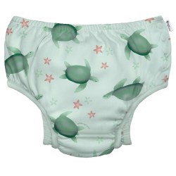 Swim Diaper Sage Turtle 6m
