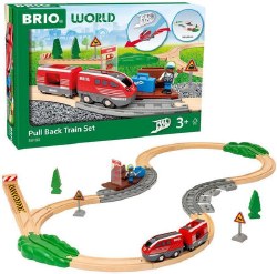 Pull Back Train Set