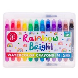 Rainbow Bright Watercolor Crayons