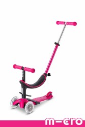Mini2Go LED Scooter Pink