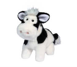 Gladys Black and White Cow Muz