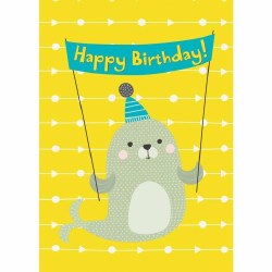 Happy Birthday Seal Gift Enclo