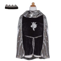 Silver Knight Tunic/Cape/Crown