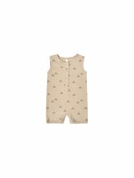 Ribbed Romper Boats 0-3m