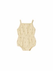 Cinch Romper Floral 0-3m