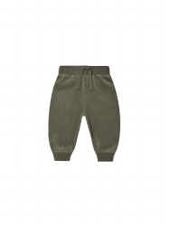 Velour Sweatpants Forest 4-5Y