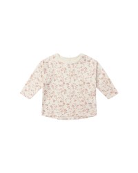 L/S Tee French Garden 6-12m