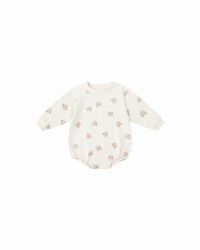 Bubble Romper Brown Bear 3-6m