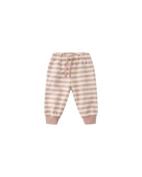 Sweatpants Pink Stripe 6-12m