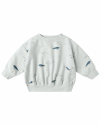 Fleece Sweatshirt Narwhal 12-1