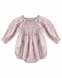 Eden Romper Bows 3-6m