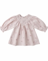 Smocked Dress Bows 18-24m