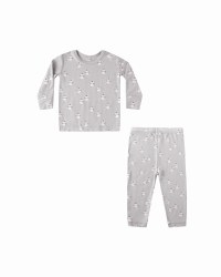 PJ Set Snowmen 6-12m